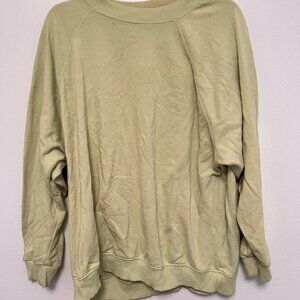 American Eagle Crewneck size medium Yellow/green